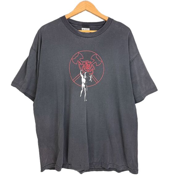 No Pity Other - Portland Thorns FC 2012 Season T-Shirt Men's XL Faded Black No Pity Soccer Tee